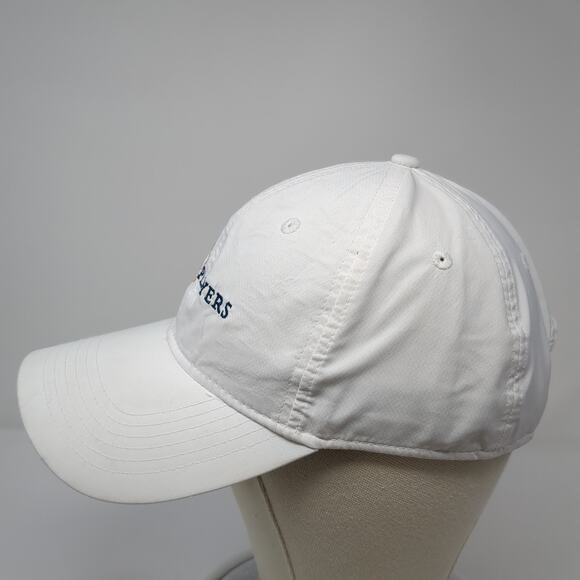 The Players Strapback Hat White One Size Embroidered Ahead Performance - Picture 3 of 11